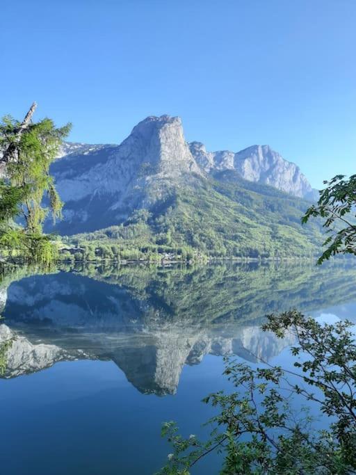 S'Rastl Direkt Mit Bergpanorama Apartment Grundlsee Ngoại thất bức ảnh